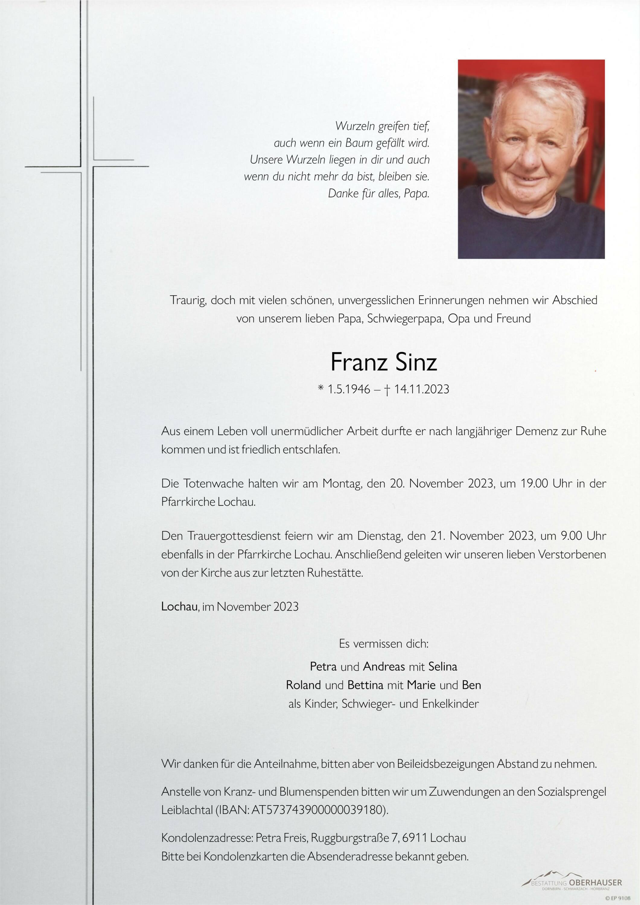Franz Sinz